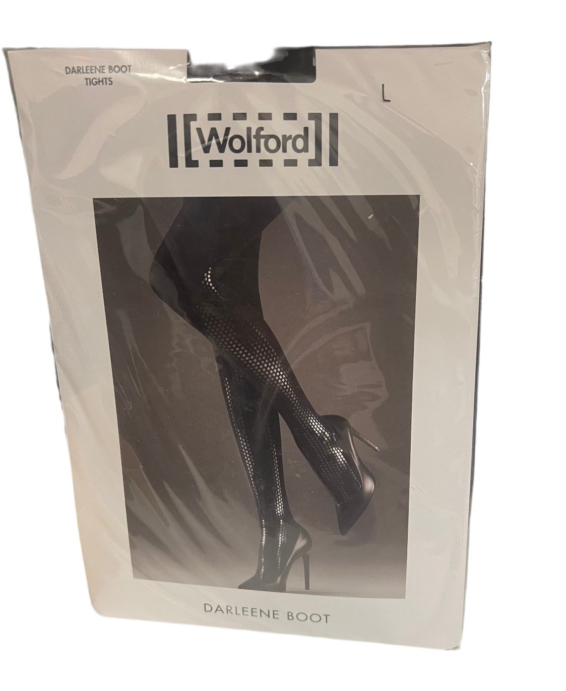 Wolford Black/Silver Bedazzled Sz-L
