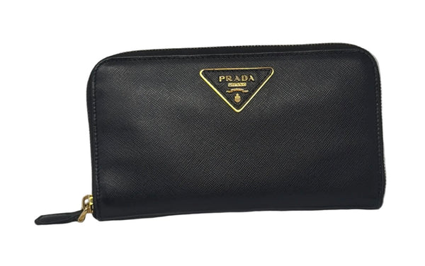 Prada-Preloved-Leather Wallet