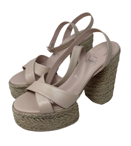 Christian Louboutin Light Pink Heels Sz-40