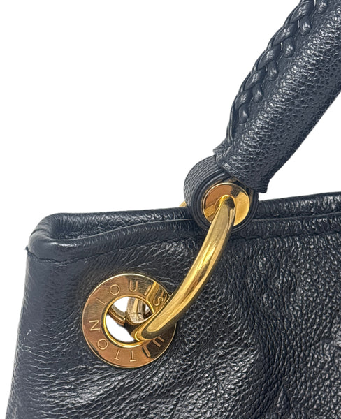 Louis Vuitton Black Artsy Empreinte Leather Bag -MM