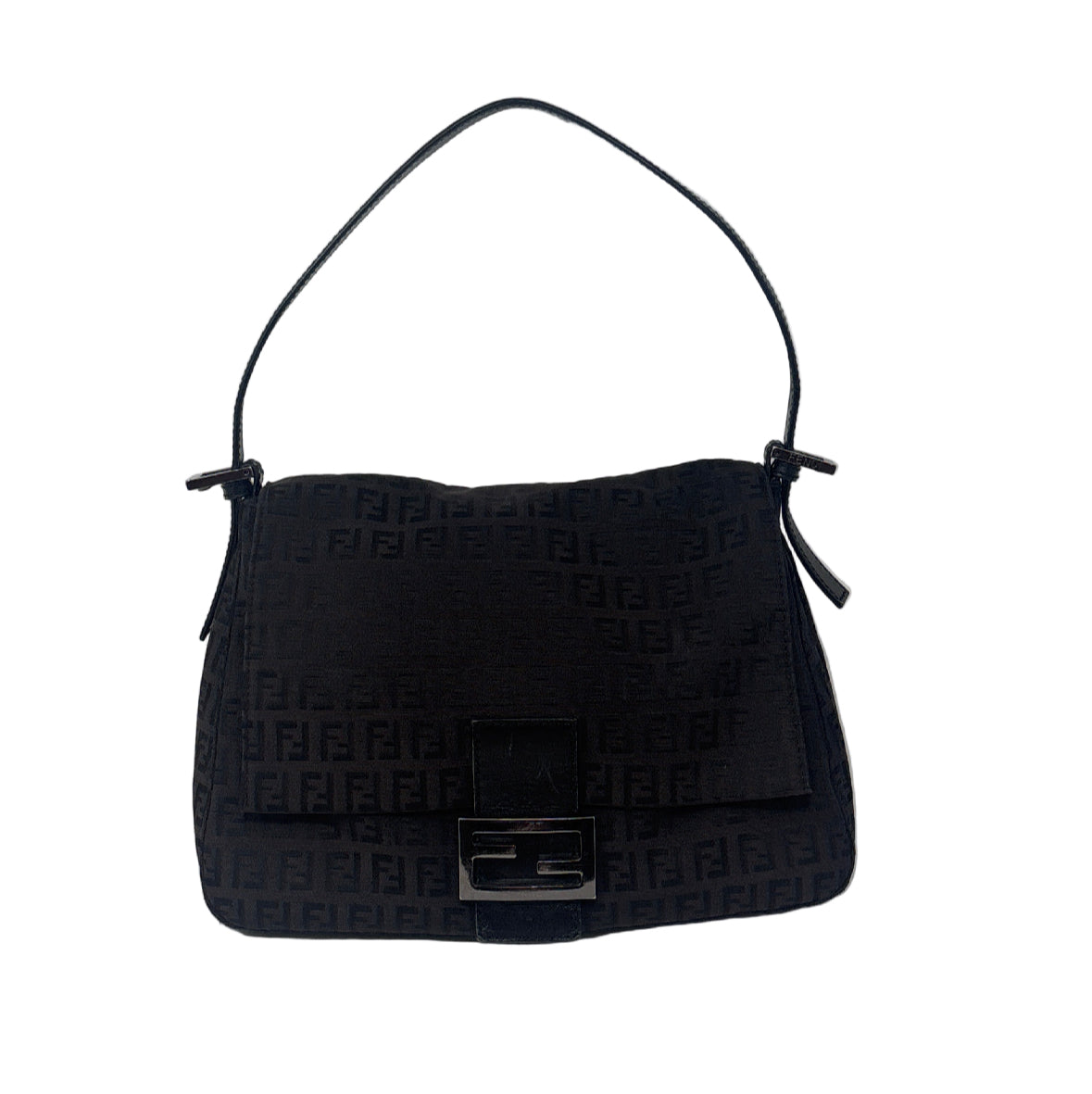 Fendi Zucchino FF Baguette Vintage