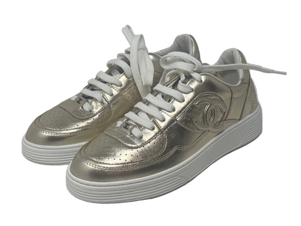 Chanel-NEW With Box-Sneakers Sz-38.5