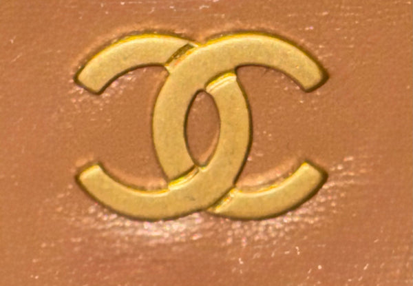 Chanel-NEW With Box-Tan Orange Chanel 22 Tote Bag