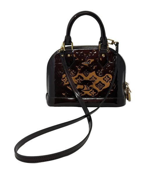 Louis Vuitton-Alba Monogram Vernis