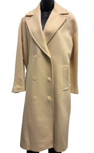 Zara manteco limted edition yellow coat size-medium