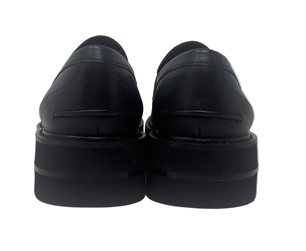 Stuart Weitzman Black Penny Loafer Sz-9.5