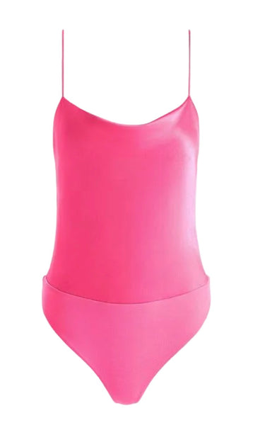 Alice+Olivia-NEW With Tags- Silk Body Suit Sz-Medium