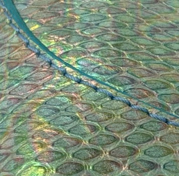 Dolce & Gabbana-Faux Snakeskin Clutch - Pristine Condition
