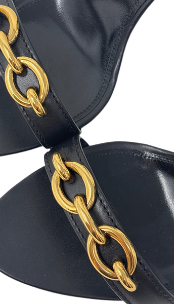Saint Laurent Black Heels Sz-40