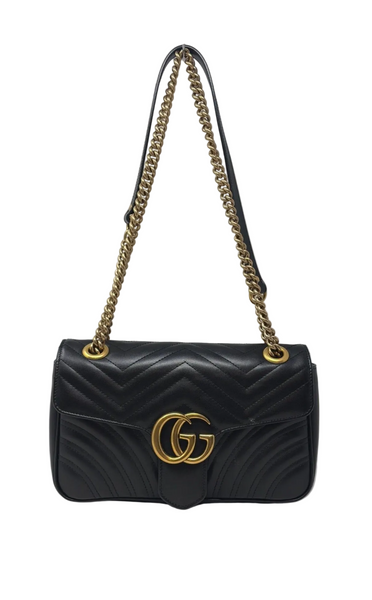 Gucci-Preloved-Small GG Matelasse Marmont-With Dustbag