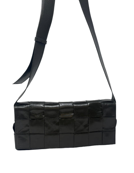 Bottega Veneta Cassette Shoulder Bag Olive Green