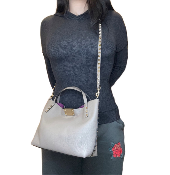 Valetino Caravani Rockstud Tote