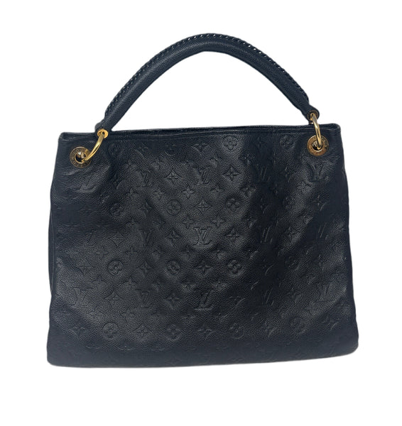Louis Vuitton Black Artsy Empreinte Leather Bag -MM