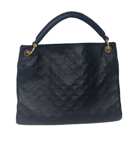 Louis Vuitton Black Artsy Empreinte Leather Bag -MM