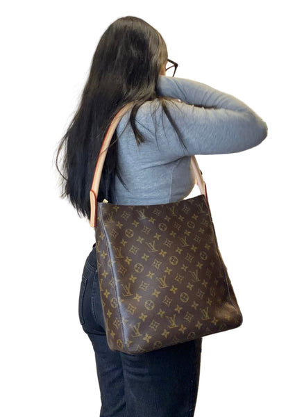 Louis Vuitton-Preloved-Monogram Looping GM Bag With Dustbag & Box