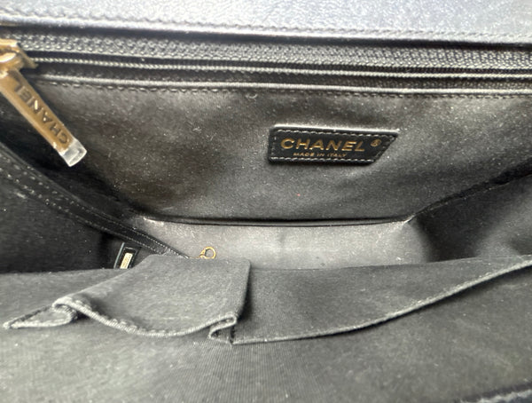 ChanelJumbo Boy Bag- Midnight Blue
