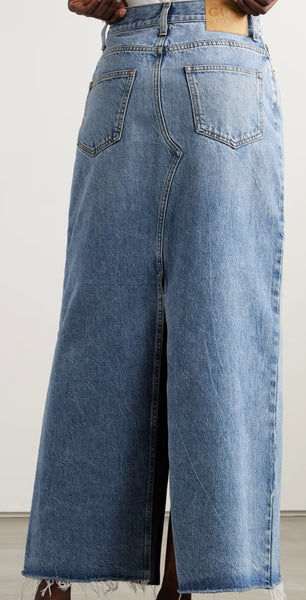 Gucci Denim skirt with horsebit size-44