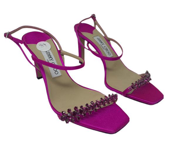 Jimmy Choo Hot Pink Heels Size-39