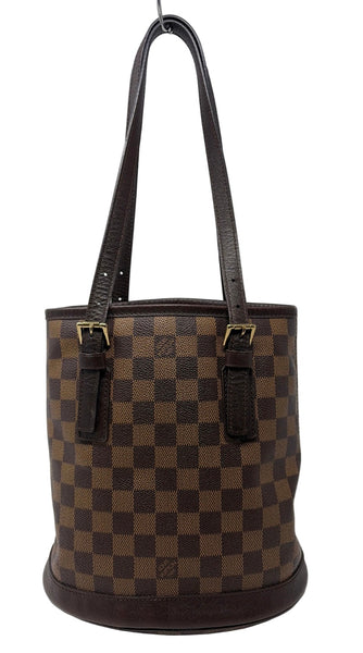 Louis Vuitton-Preloved-Damier Ebene Marais Bucket Bag