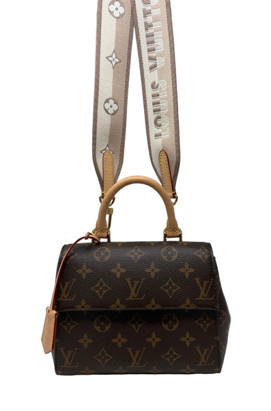 Louis Vuitton-Preloved-Cluny Mini Monogram Canvas Bag
