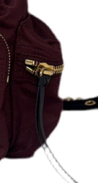 Burberry Burgundy Rucksack Backpack