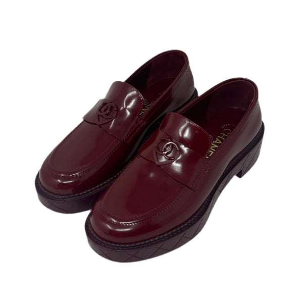 Chanel Leather Loafers Sz-36