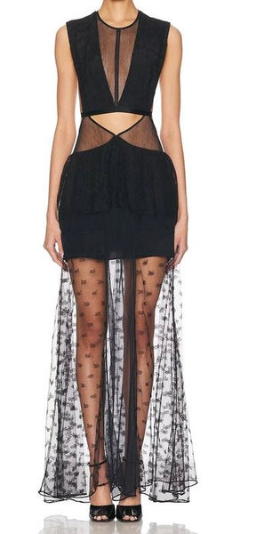 Stella McCartney Chantilly Maxi Dress Sz-44