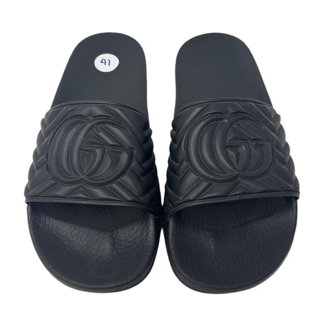 Gucci Black Slide Sz-41