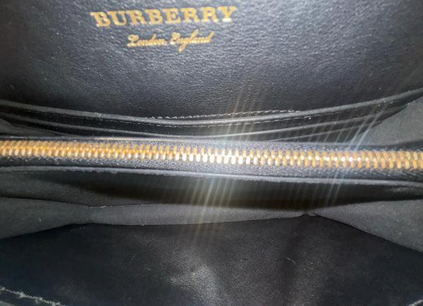 Burberry Multi-Color Leather Buckle Shoulder Bag