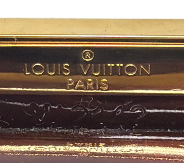 Louis Vuitton-Burgundy Monogram Vernis Déesse Bag