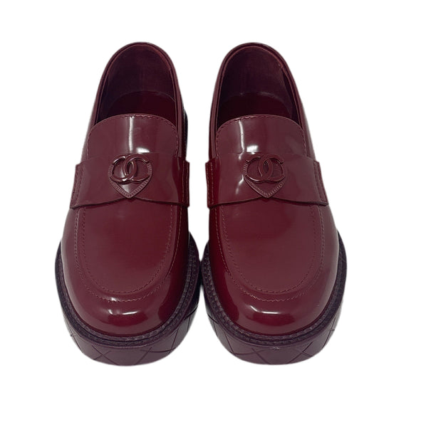 Chanel Leather Loafers Sz-36