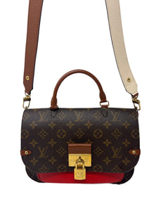 Louis Vuitton Monogram + Hint of Red