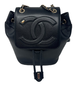 Chanel backpack-black