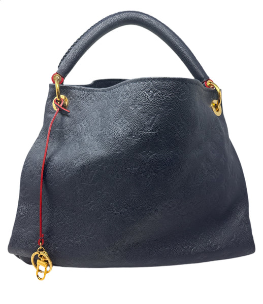 Louis Vuitton navy blue shoulder bag