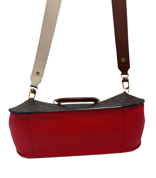 Louis Vuitton Monogram + Hint of Red