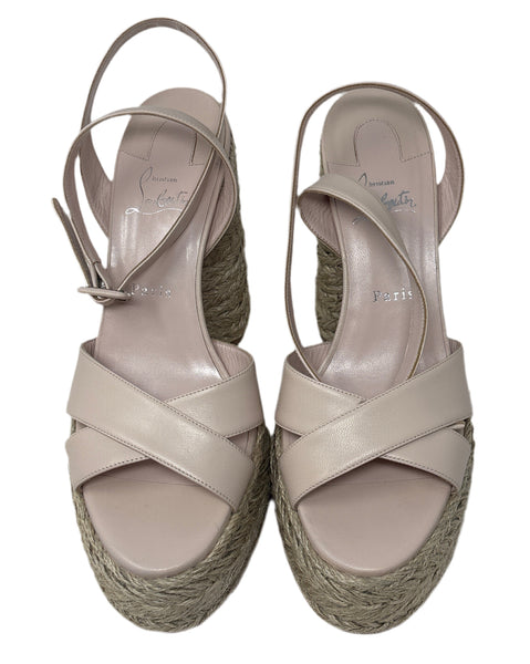 Christian Louboutin Light Pink Heels Sz-40