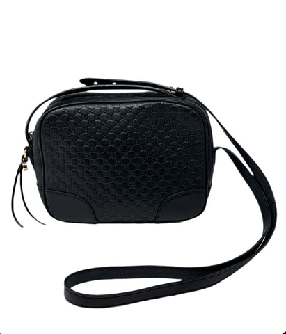 GUCCI Microguccissima Mini Bree Messenger crossbody bag