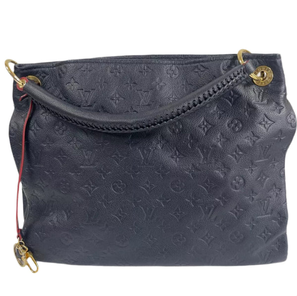 Louis Vuitton navy blue shoulder bag