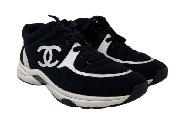 Chanel-CC Logo Sneakers Sz-39