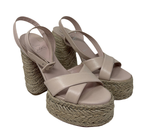 Christian Louboutin Light Pink Heels Sz-40