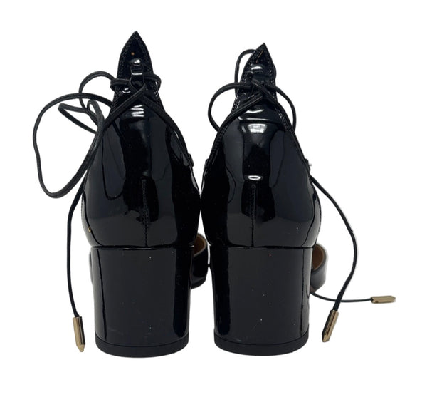 AQUAZZURA-Alex Patent Leather Pumps Sz-38