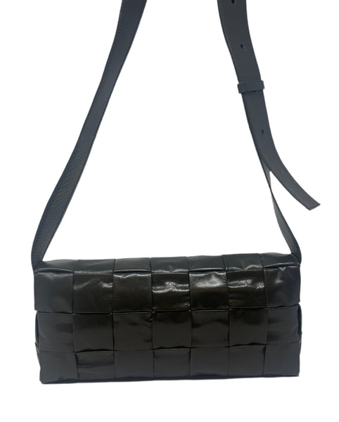 Bottega Veneta Cassette Shoulder Bag Olive Green
