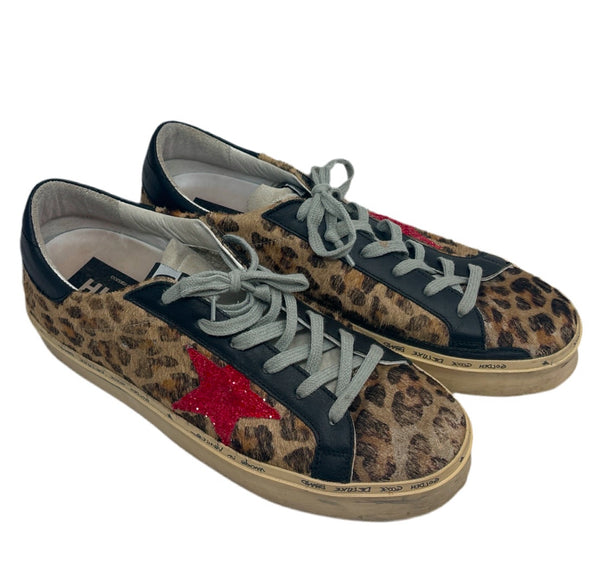 Golden Goose leopard sneakers size-40