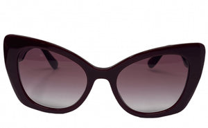 Dolce & Gabbana violet burgundy red sunglasses