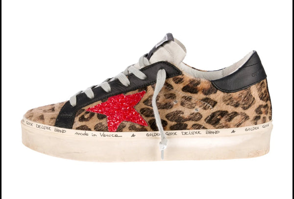 Golden Goose leopard sneakers size-40