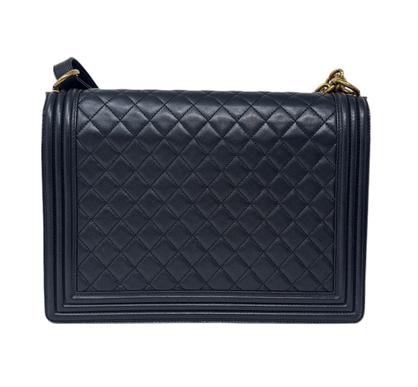 ChanelJumbo Boy Bag- Midnight Blue