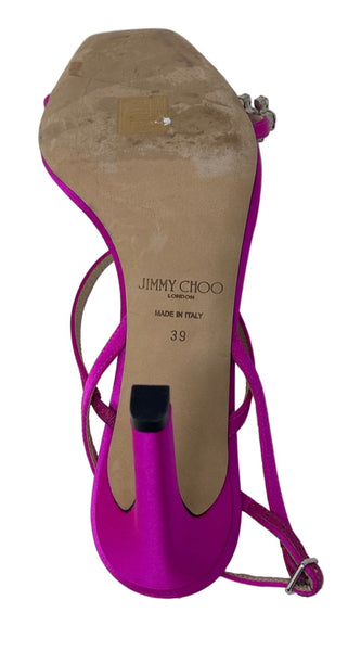 Jimmy Choo-Hot Pink Heels Size-39