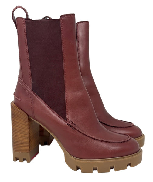 Christian Louboutin-Preloved Glory Booty Platform Booties Sz-42