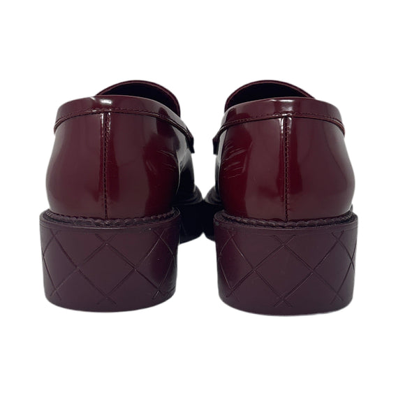 Chanel Leather Loafers Sz-36