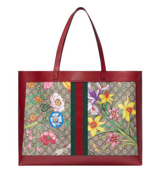 Gucci Ophidia Shopping  Leather Tote